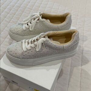 Betsey Johnson pearl sneakers